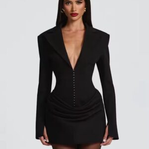 Midnight Charm Mini Dress